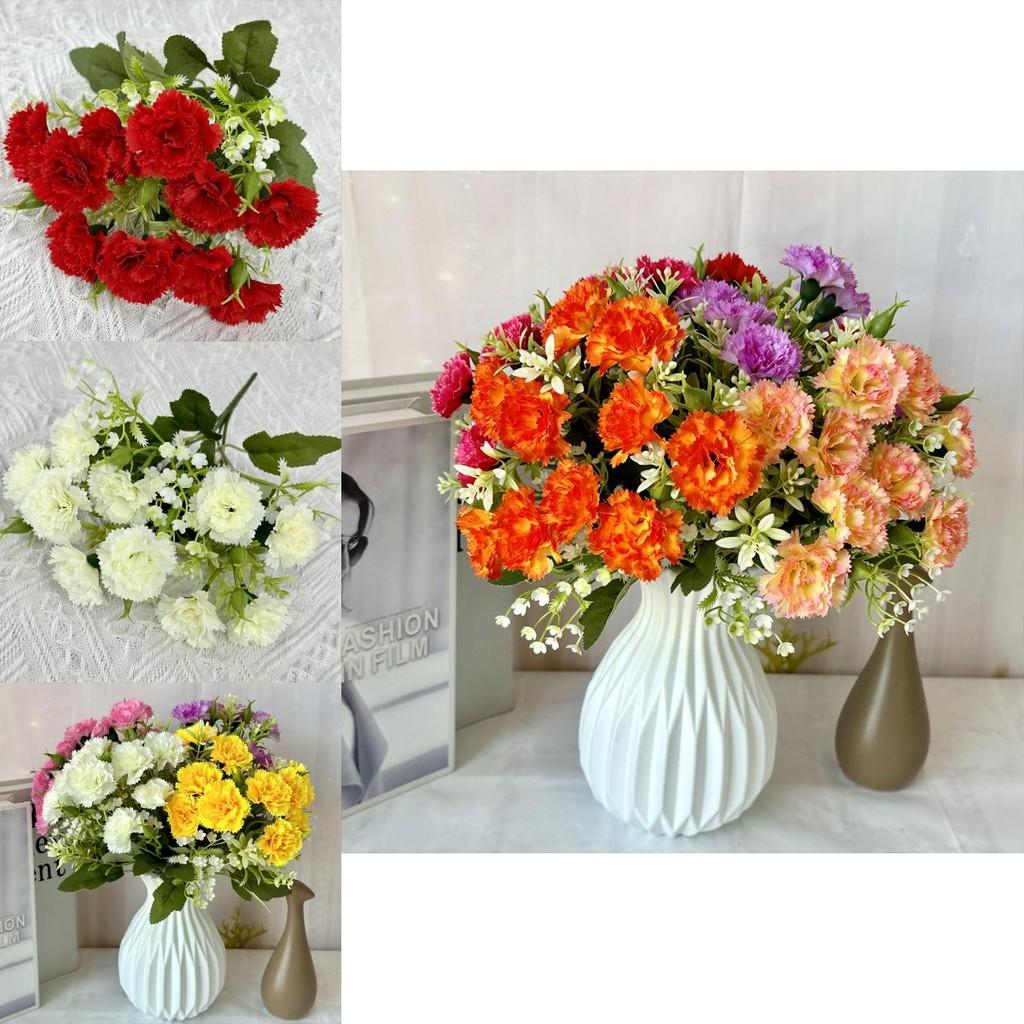 No Ip Faux Carnation Bloom Wedding Party Backdrop Decoration For Photography