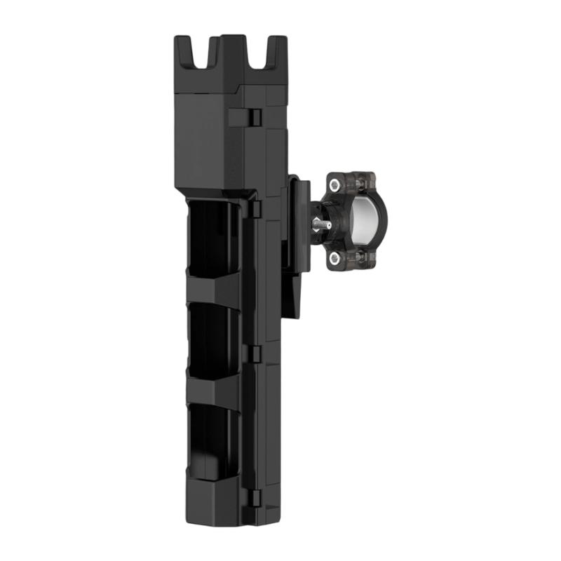 Electric Motorcycle Rod Storage Fishing Rod Holder Tube ABS Materials Quick Installation For Outdoor Fishing Camping