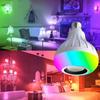 AC 85-265V E27 LED12W Light Bulb RGB Multi-colour Change Bluetooth Speaker Music Playback Function Bedroom Christmas Party Decoration