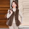 Autumn New Vest Medium Women's Autumn Vest Temperament Vest Mink Velvet