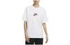 Nike Drop Shoulder Sleeve T Shirt Women's White FN4176-100
