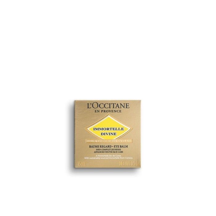 Baume Yeux Divin - L'OCCITANE - 15 ml - Anti-âge - Pour peaux matures - Réduit cernes et poches