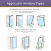 Adhesive Fast Window Seal Flexible Cloth AC Window Seal  Window Vent Kit