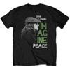 Vintage John Lennon Imagine Fred Svart S till 5XL Skjorta LL1058 Unisex T-shirt