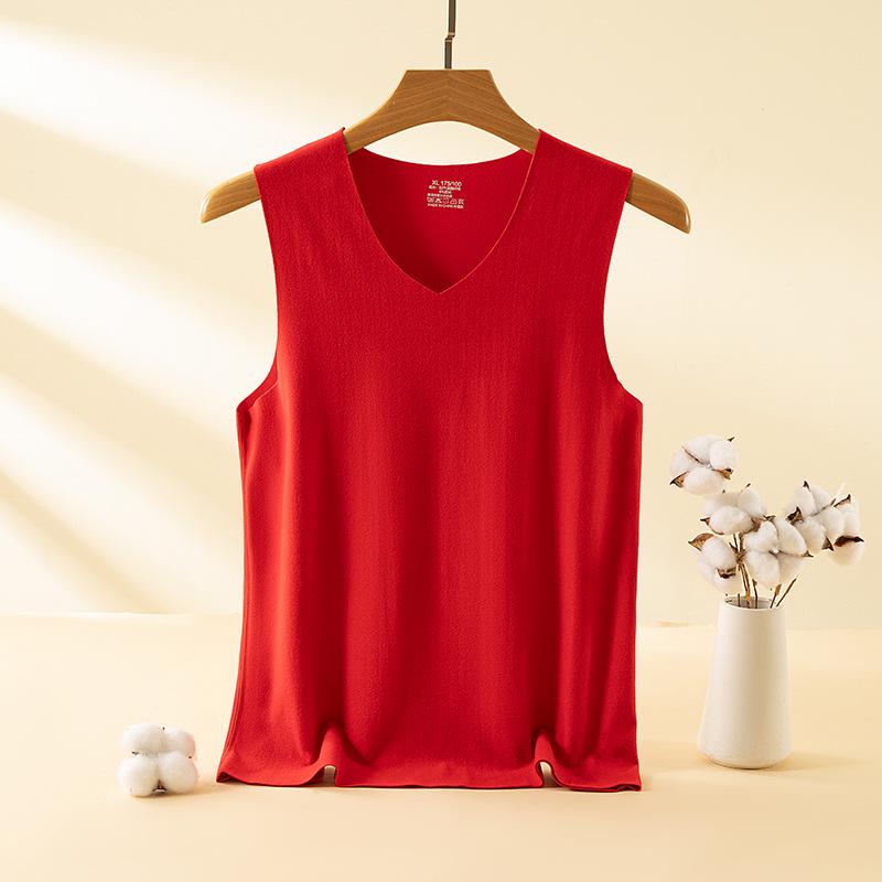 

Бесшовный утепленный жилет унисекс из катионной нити с фигурным дизайном и отшлифованной низом XL (110-130 lbs)