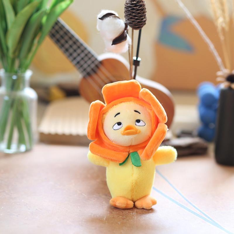 

Милая раздражающая рабочая утка, раздражающая утка, плюшевая игрушка, кукла, маленькая желтая утка, сумка, подвесное украшение, кукла, детский подарок