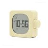 LED Alarm Clock with Backlight Battery Operated LCD Display Temperature Humidity Monitor Multifunction Home Sensor Tools Desktop