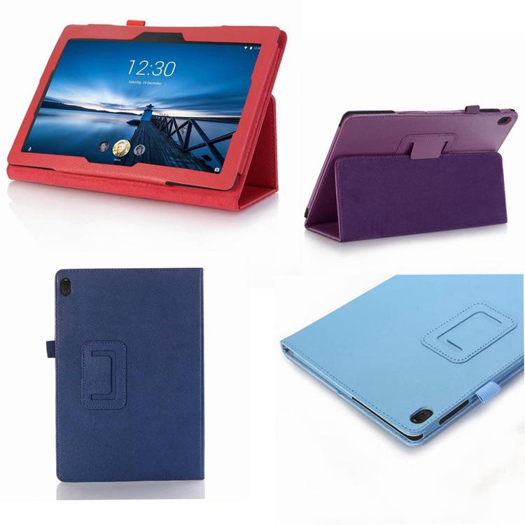 Применимый кожаный чехол для планшета Lenovo E10 Tab E10 планшетный ПК узор личи всесторонний держатель защитный кожаный чехол Lenovo tab e10 розовый