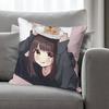 Cute MMenhera CChan Anime Celebrity Merchandise AllMatch Printed Pillow Case Sofa Car Office Room Decoration Protector