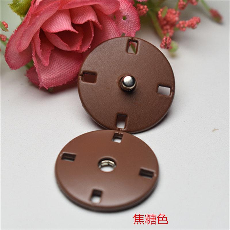 

Пуговица Пуговица Металлическая пуговица Пальто Скрытая пуговица Золотая невидимая пуговица Мать Пуговица Пуговица для одежды Кашемировая пуговица для пальто 34L = 21.0 MM * Flat Caramel