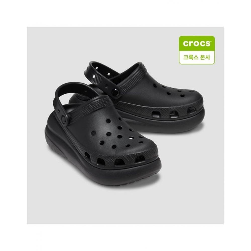 

Crocs Unisex Classic Crush Clog Black 207521 001 001 black/M10W12