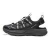 Li Ning Outdoor CF Tracing, Couro Sintético Hongtong, Tênis Têxtil para Trekking em Rios Masculino Preto Noturno AHLW003-1
