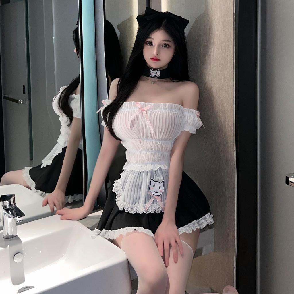 Doll Love Sexy Maid Lingerie Set - Cute Temptation Costume Uniform