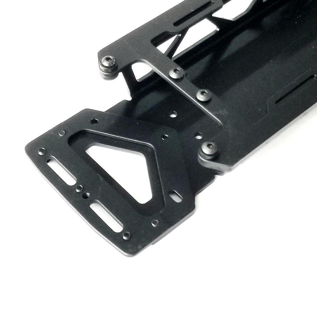 KF RC Ultra-Lightweight Aluminum Chassis for Tamiya DT-02 Buggy Kumamon Version/Super Fighter G/Desert Gator