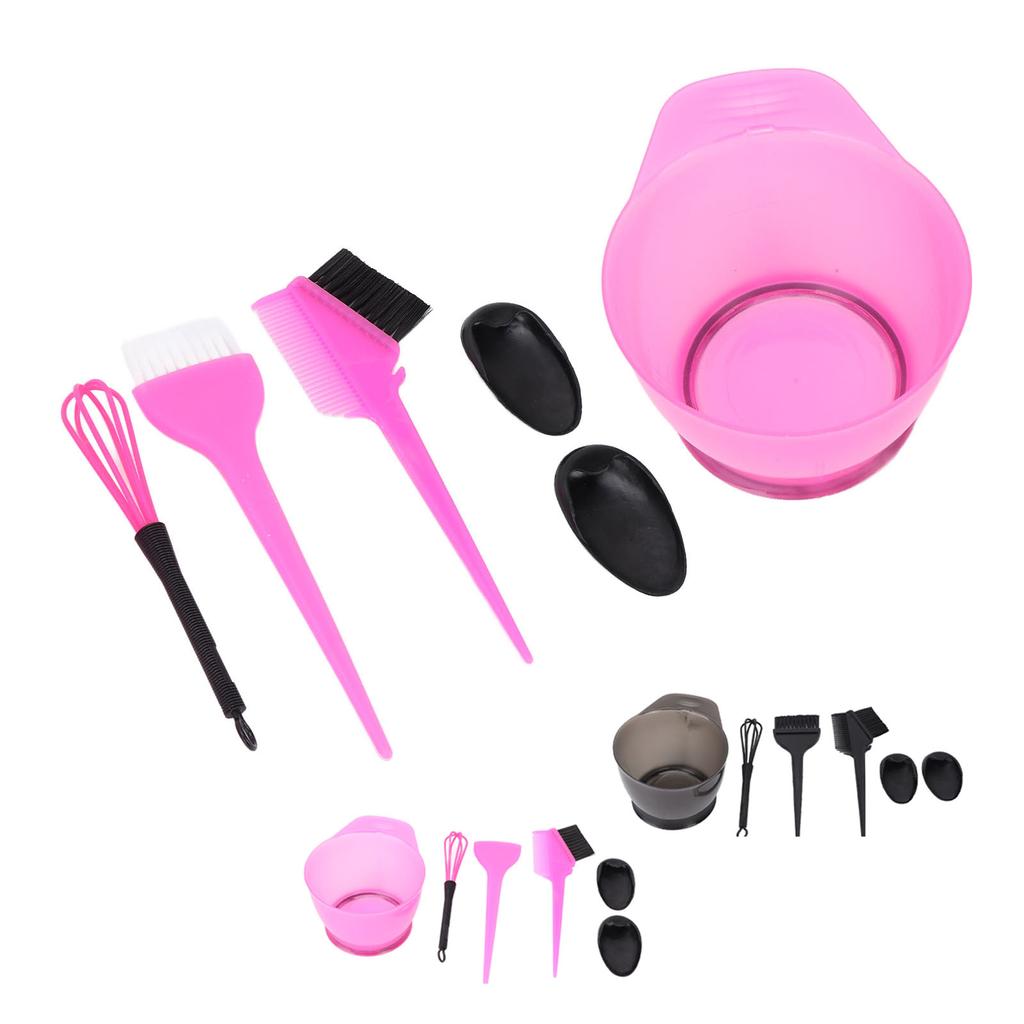 Hair Coloring Dyeing Kit Professional Salon Portable Ear  Dye Brush Mixing Bowl Tool Set