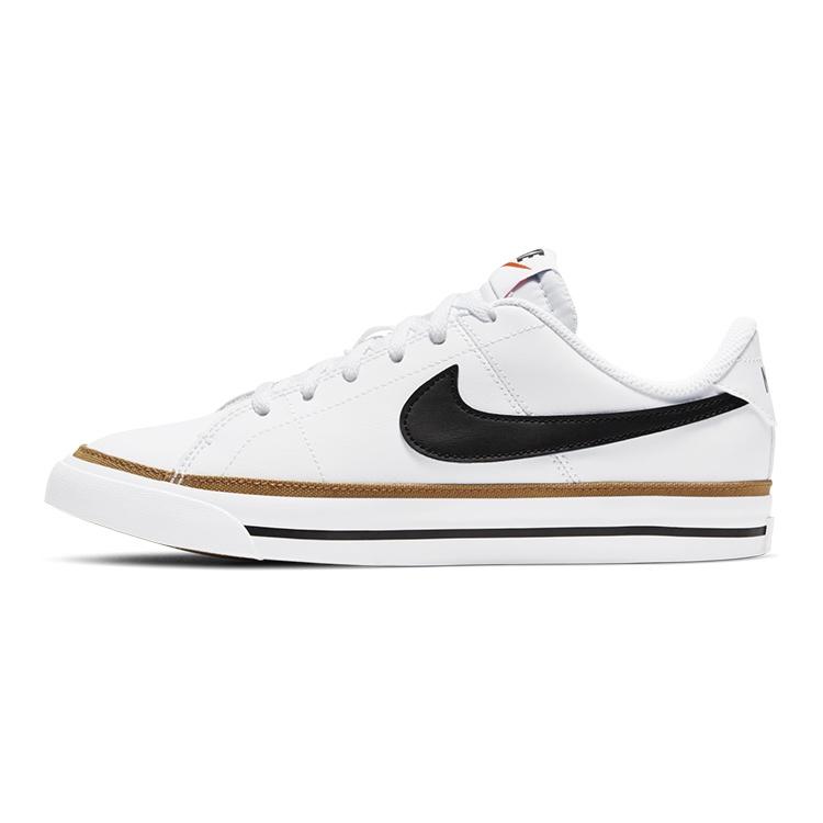 (GS) Nike Court Legacy White Desert Ochre Kids DA5380-102 EU 35.5
