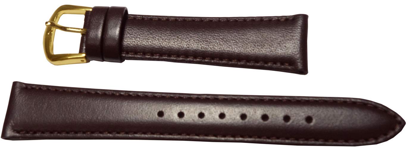 

SEIKO Watch Band 16mm DX62 Cowhide Smooth Dark Brown [SEIKO] Men s