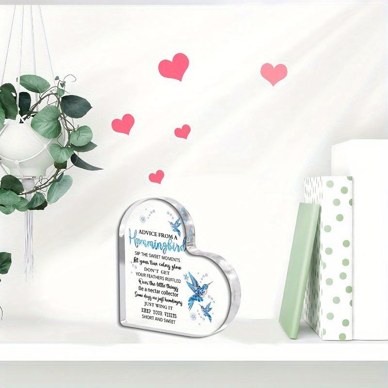 Hummingbird Heart Gift - Creative Birthday & Thanksgiving Keepsake for Loved Ones