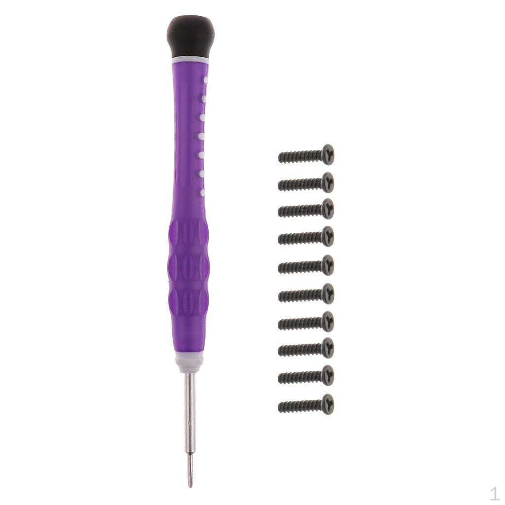 

Screwdriver w/ 10pcs Triangle Screws Set Repair for Switch