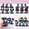 Detective Conan Figures Set Of 6 Pvc Material About 9-12cm Height Perfect For Home Ornaments