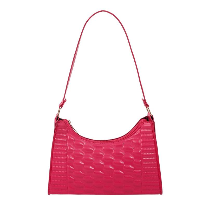 Bag Women'S Fashion Small Square Bag Niche Pressure Shell Shoulder Bag Chain Versatile Underarm Small Square Bag Tide