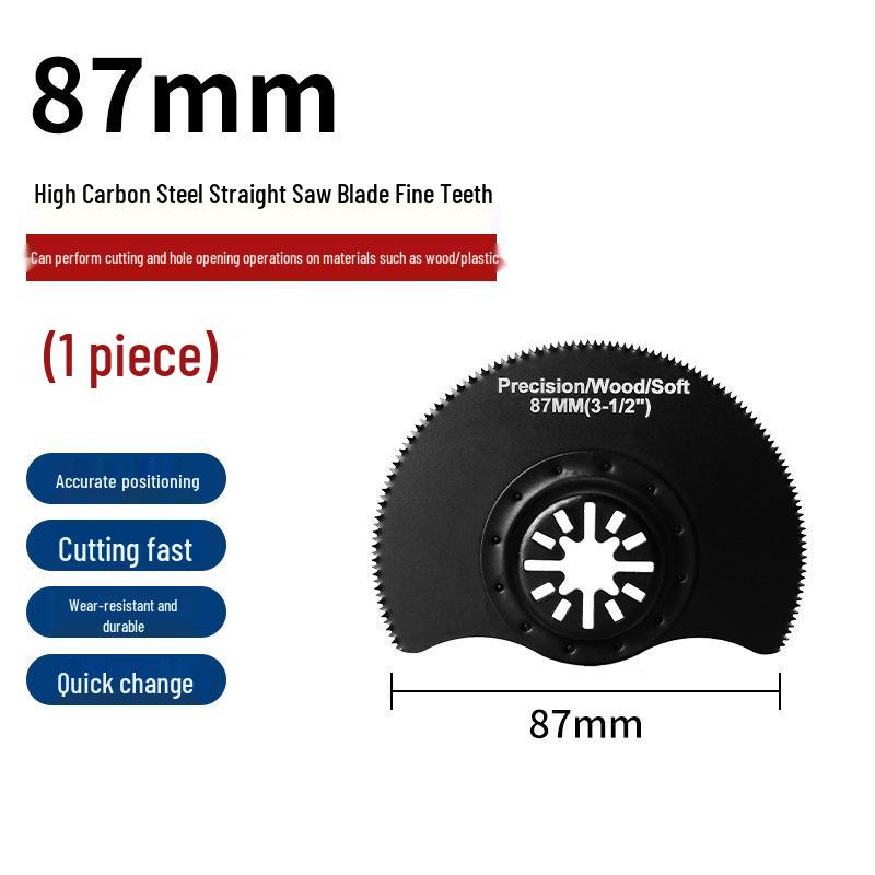 Multifunctional Woodworking Saw & Trimmer: Universal Blade, Slow Loading, Flower Hole for Cutting & Grinding