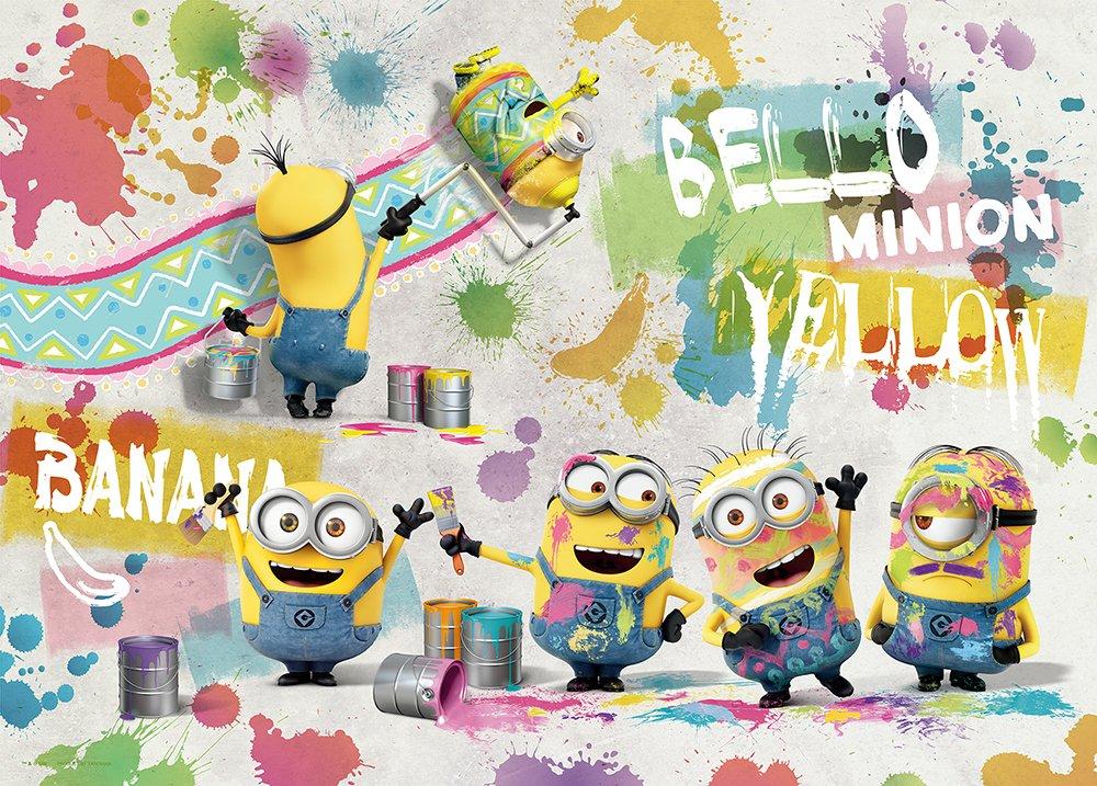 

500 Piece Jigsaw Puzzle Minions Painters!(38x53cm)