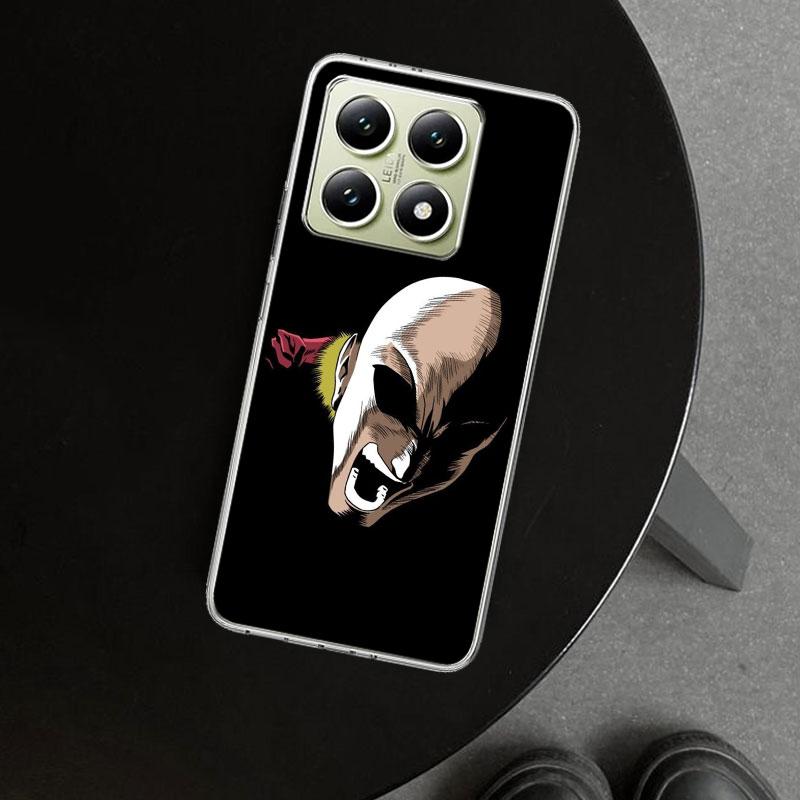 One P-Punch-Man Saitama King Phone Case Cover for Xiaomi Redmi Note 15 14 13 12 11 Pro Plus 14S 12S 11S 11T 11E 10S 10 Customize