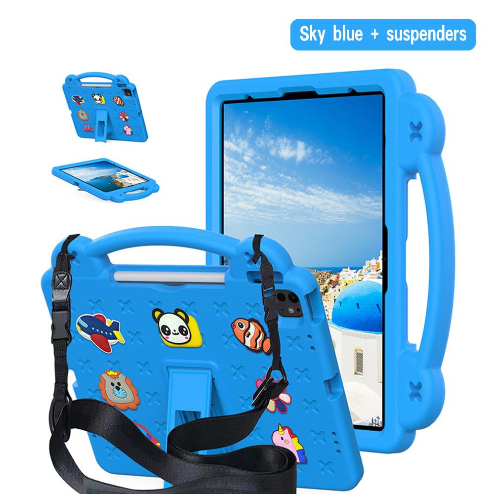 Case For IPad 7th 8th 9th 10th 11th Gen Pro 11 13 Air 11 13 Air5 4 3 Mini 7 6 Cartoon Kids Shockproof EVA Tablet Cover