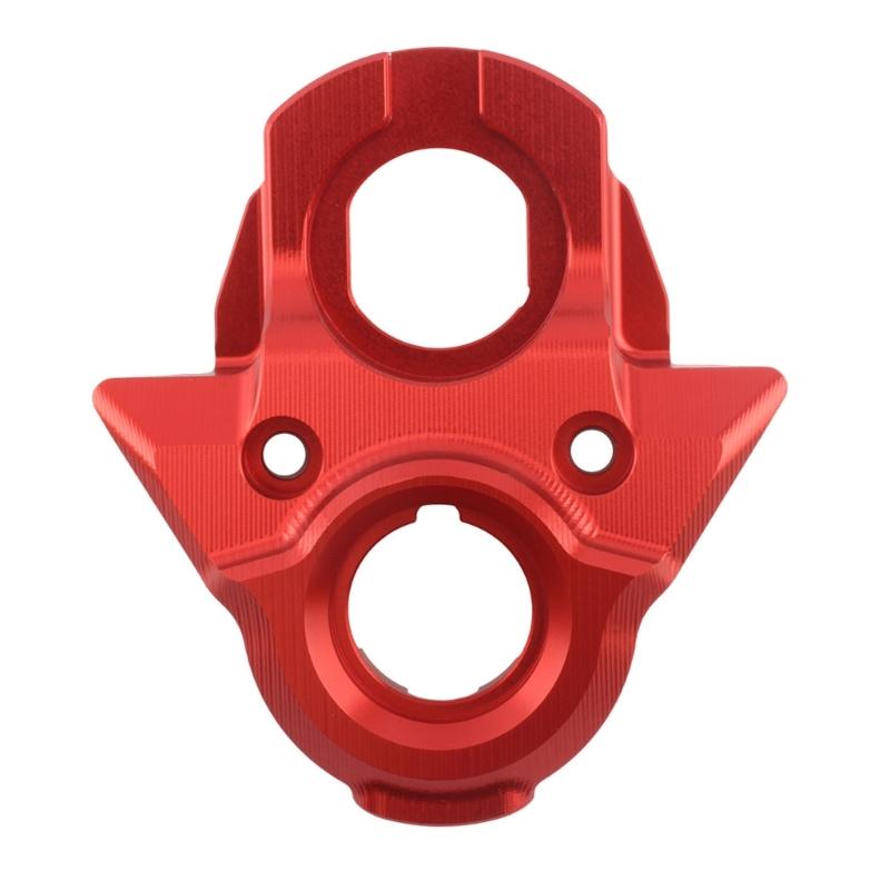 Centrals Control Cover Aluminum Alloys Decorative Cover Carbon Fibers Pattern Motorbike Aesthetic Enhancement