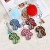 Fashion Sparkling Water Diamond Embellished Keychain Creative Ball Pendant For Gift Giving