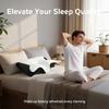 Black Butterfly Shape Memory Foam Cervical Pillow Ergonomic Orthopedic Slow Rebound Neck Pain Support Pillow