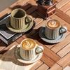 HANDUNYOU Retro 330ml Single-layer Coffee Glass Cup