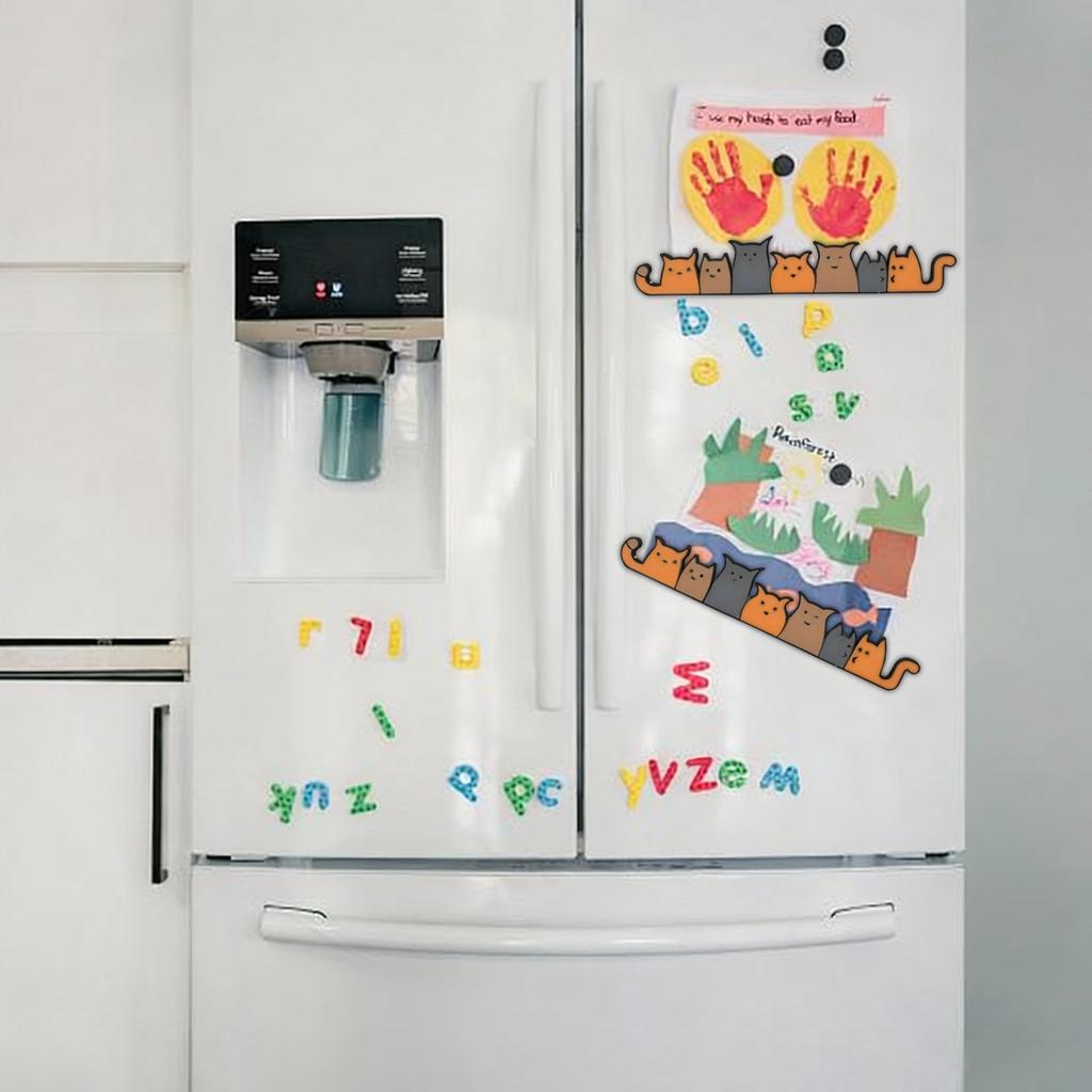 Kuchyně Domov Kočka Samolepka na lednici Lednice Klip na fotoalbum