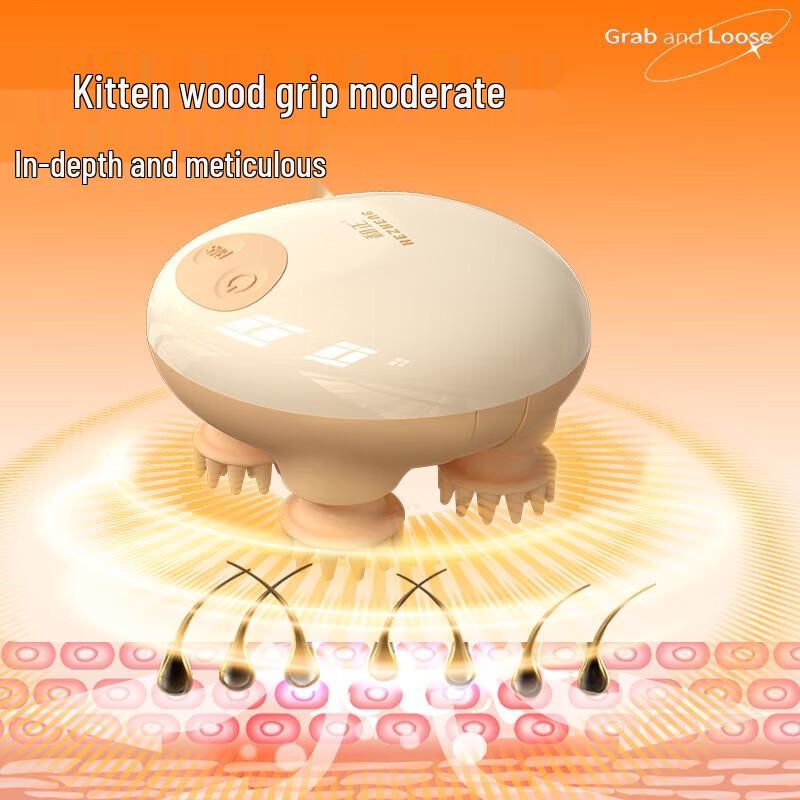 Hezheng Electric Cat Paw Scalp Massager