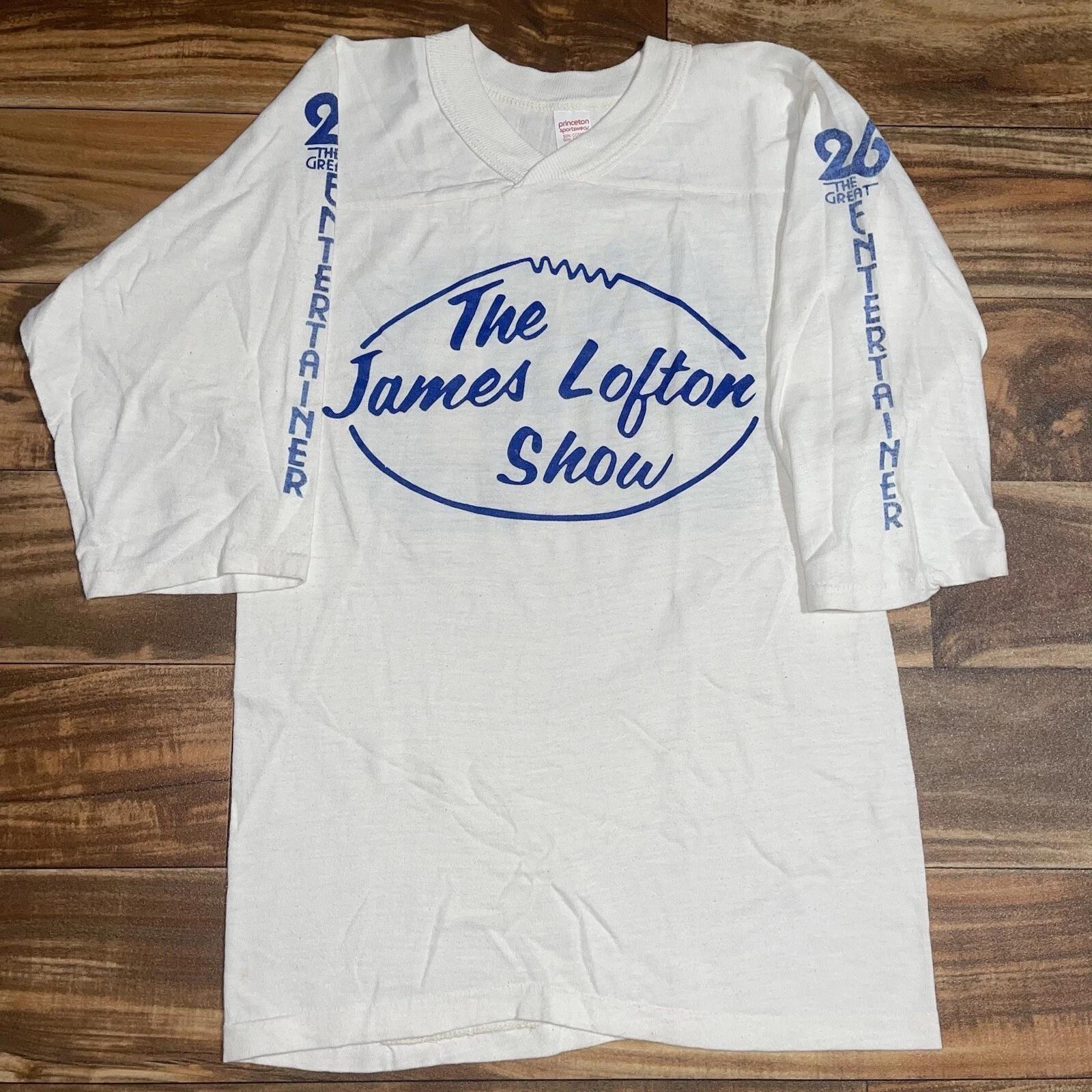 

Vintage The James Lofton Show T-Shirt Size Small 3XL