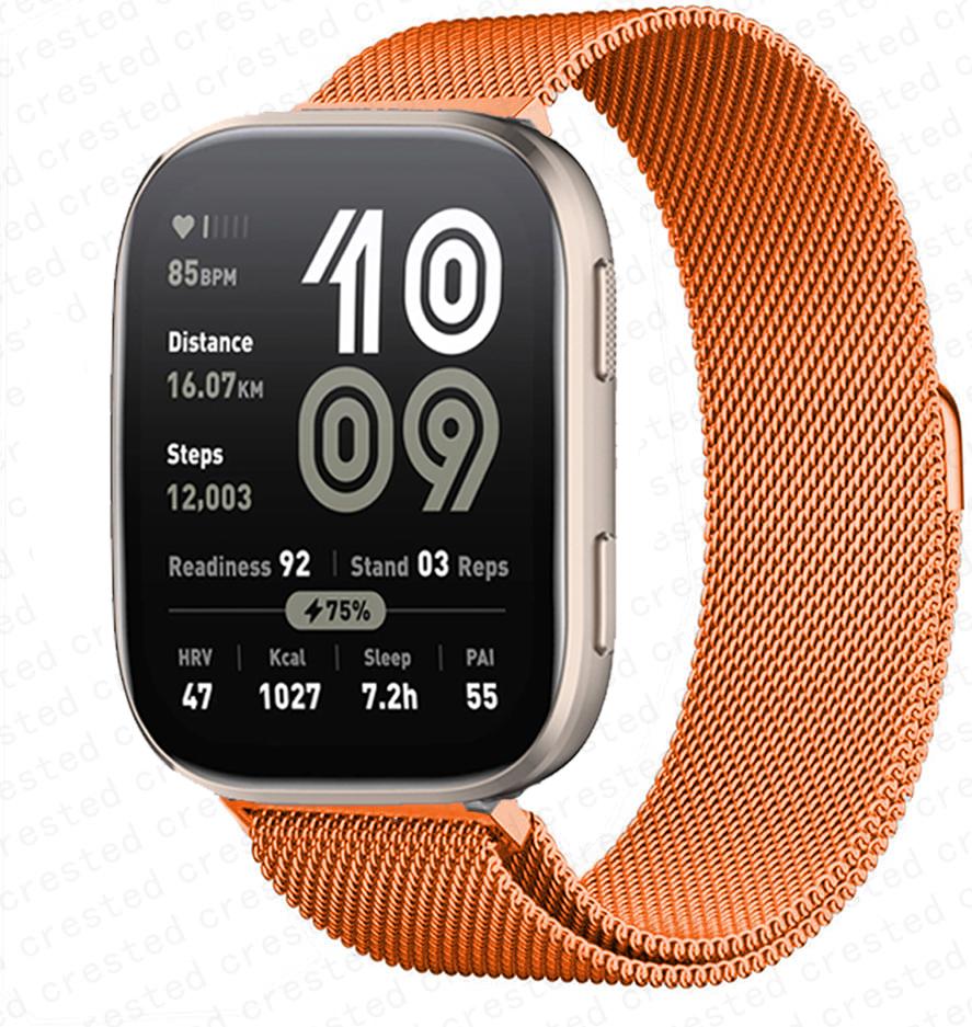 20mm 22mm watch Strap for Amazfit bip 6 5 Balance GTS 4 mini 2 2e 3 GTR 4 2 3 Pro milanese loop correa bracelet huawei gt 5 Band