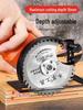 Waterproof Dustproof Angle Grinder Protective Cover and Grooving Base Set