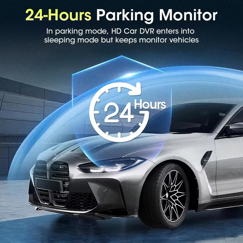 4 Channel Dash Cam Car Video Recorder Black Box with Night Vision 24/7 Parking Monitor G-Sensor Loop Recording car accessories