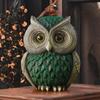 Nordic Retro Owl Figurine: Luxury European-Style Home Decor for Living Room and Entrance Hall.