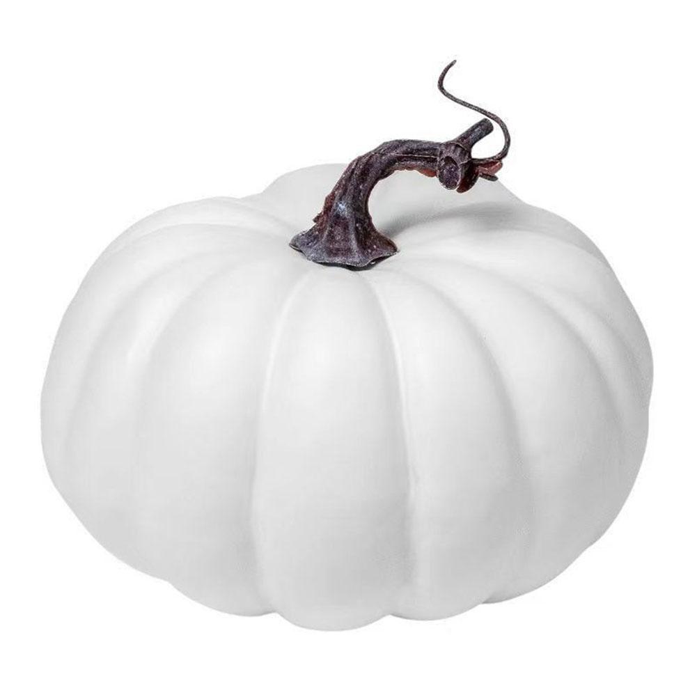 

1pc 17cm Artificial Pumpkin Halloween Decorations For Home Mini Fake Pumpkin Autumn Harvest Party Thanksgiving Ornaments Props