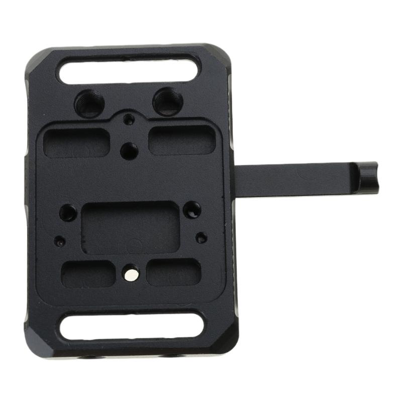 V Mount Battery Plate Rod Clamps V Lock Mount Battery Baseplate Adapter for Camera Power Supply Photography Accessories