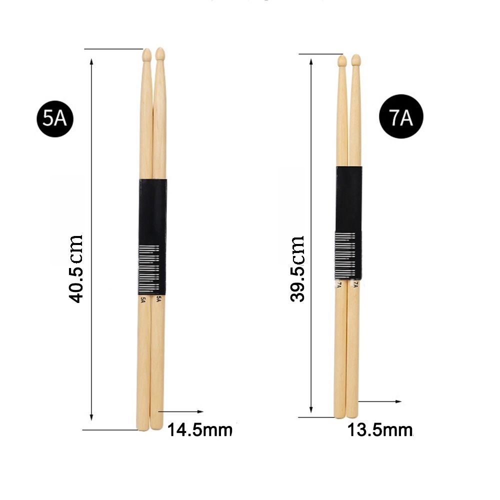 Percussion Instrument Accessories 5A 7A Drum Sticks Drum Hammer Musical Instruments Accessories Professional Colorful Drumstick