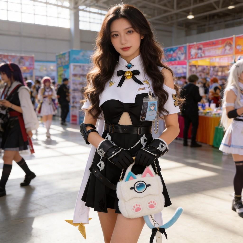 Neverness To Everness Nanally Cosplay Costume With Polyester Fabric For Anime Conventions And Role Play