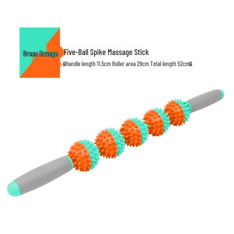 Spiky Ball Muscle Massage Roller: Fascia Release & Relaxation Stick