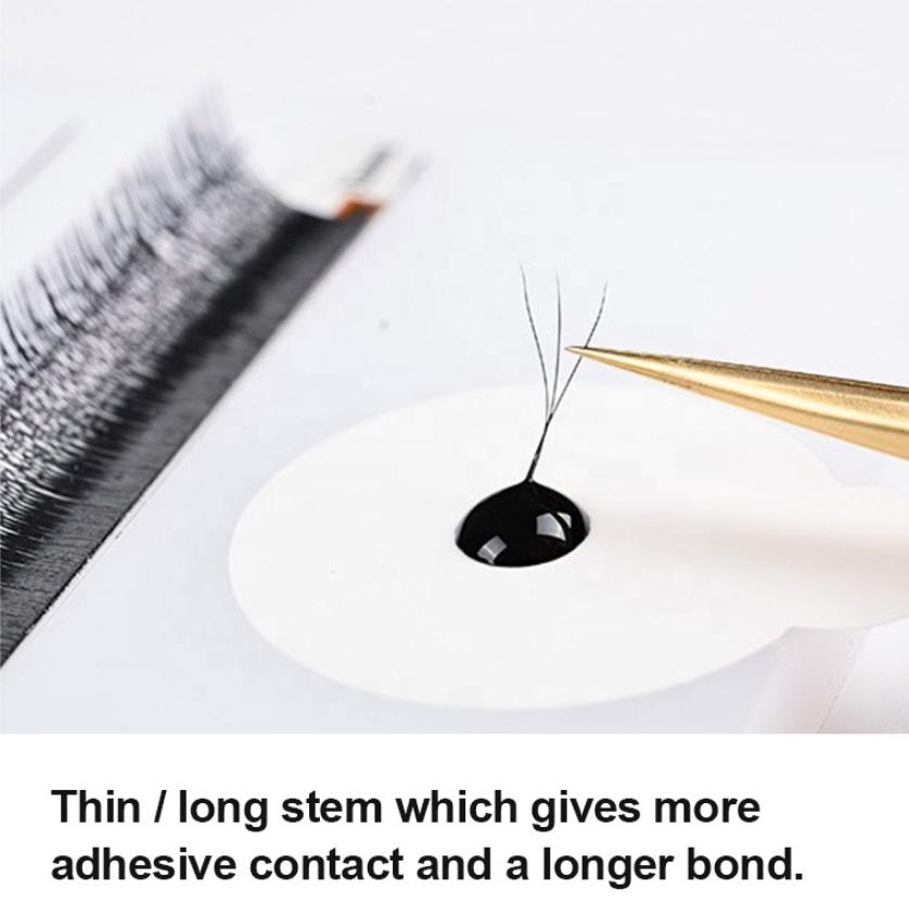 0.07 D Mix8-15 W Russian Eyelashes 12 Rows Volume Lashes Extension W Lash Extensions