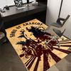 1pc Sons of Anarchy Themed Office Carpet Chair Mats - Durable Polyester Rug for Home Theater, Office, Dorm Room Decor - tA38