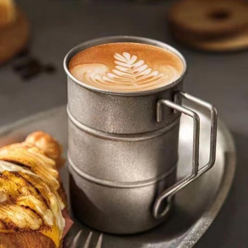 304 Stainless Steel Retro Industrial Mug