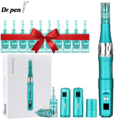 Dr Pen Ultima A6S Wireless Professional Microneedling Pen Derma Auto Pen MTS Skin Care Beauty Tool With 12Pcs Cartridges