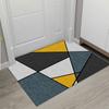 Nordic Wind Crystal Velvet Floor Mat Absorbent Non-slip Mat for Bathroom Door Household Dirty and Washable Door Mat